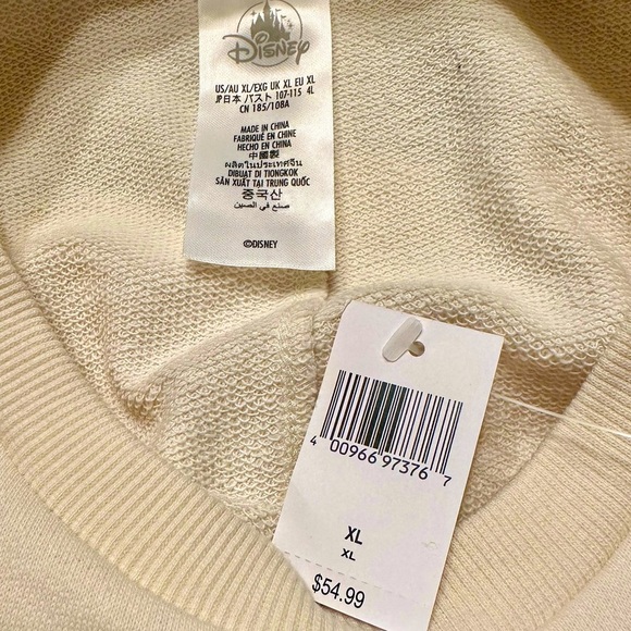 Disney’s Toy Story Crewneck Cream Sweatshirt featuring Jesse - Size XL - NWT - Picture 4 of 5